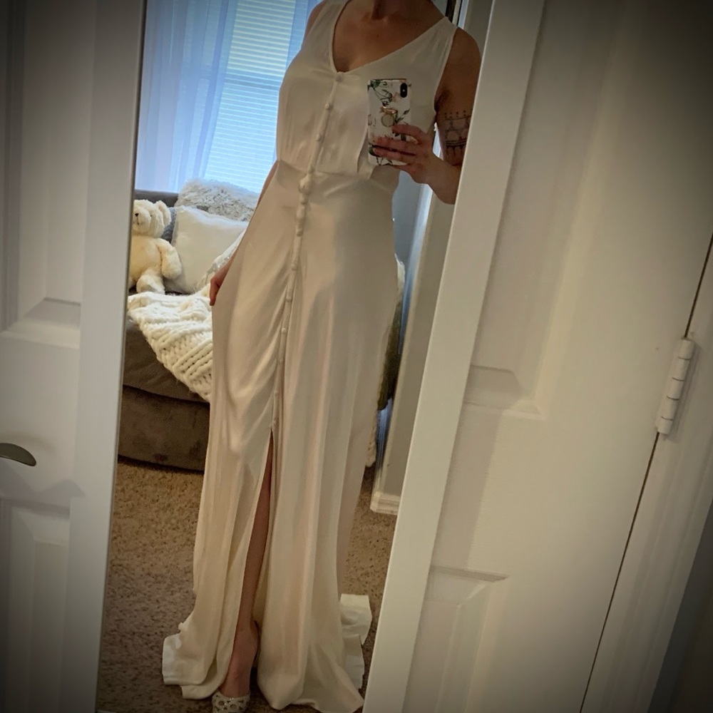 Rare GHOST London BHLDN exclusive gown! Ivory S M